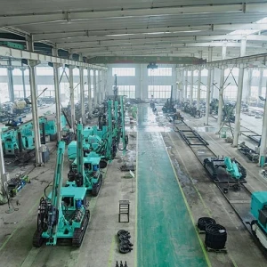 Hf395y Hydraulic 120m Photovoltaic Crawler Ground Drilling Pile Driver Machine