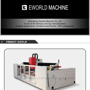 CNC Glass Working Machine Center with Glass Cutting Polishing Drilling Edging